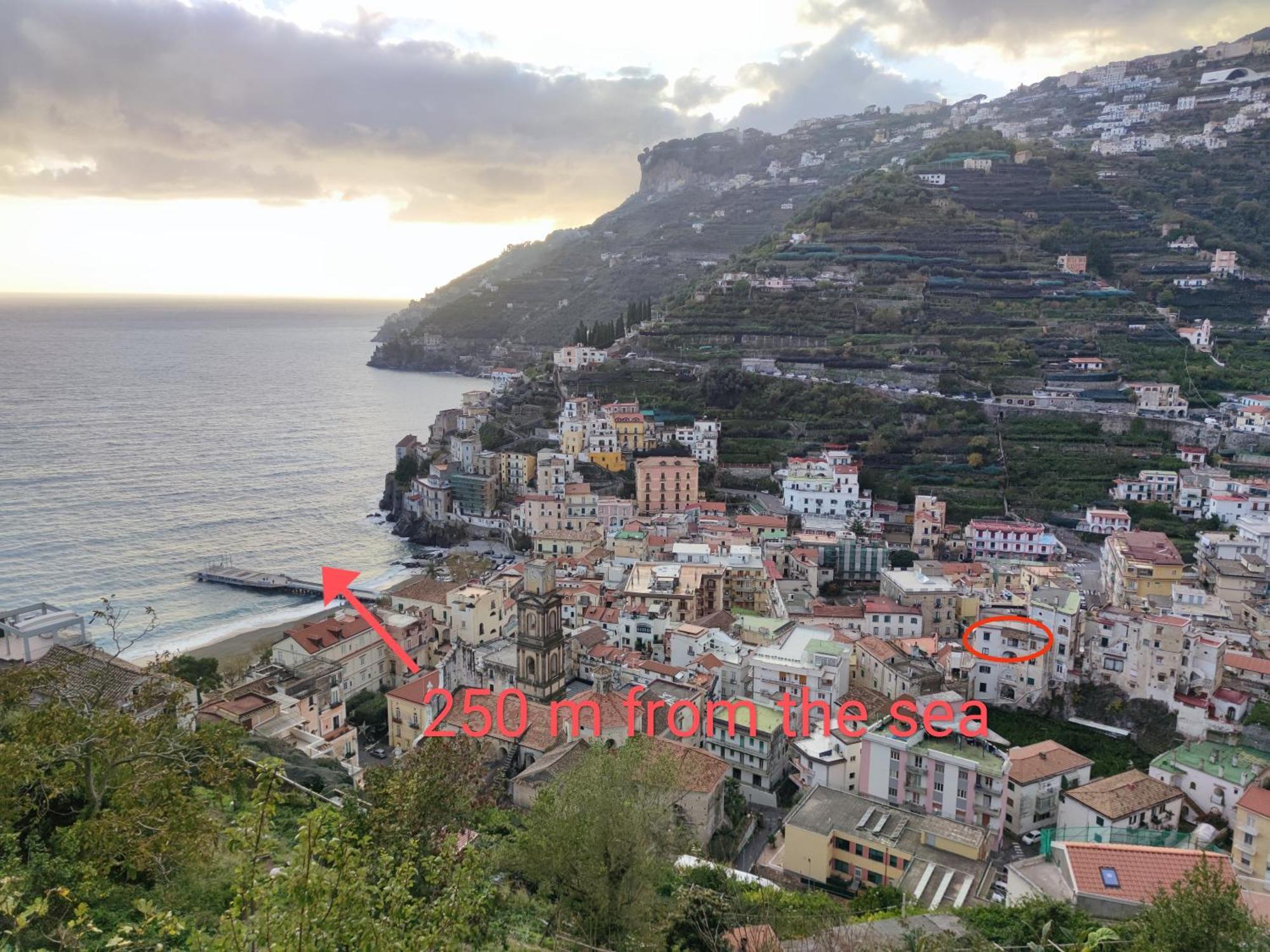 Casabluette A Minori - Amalfi Coast Apartment Luaran gambar
